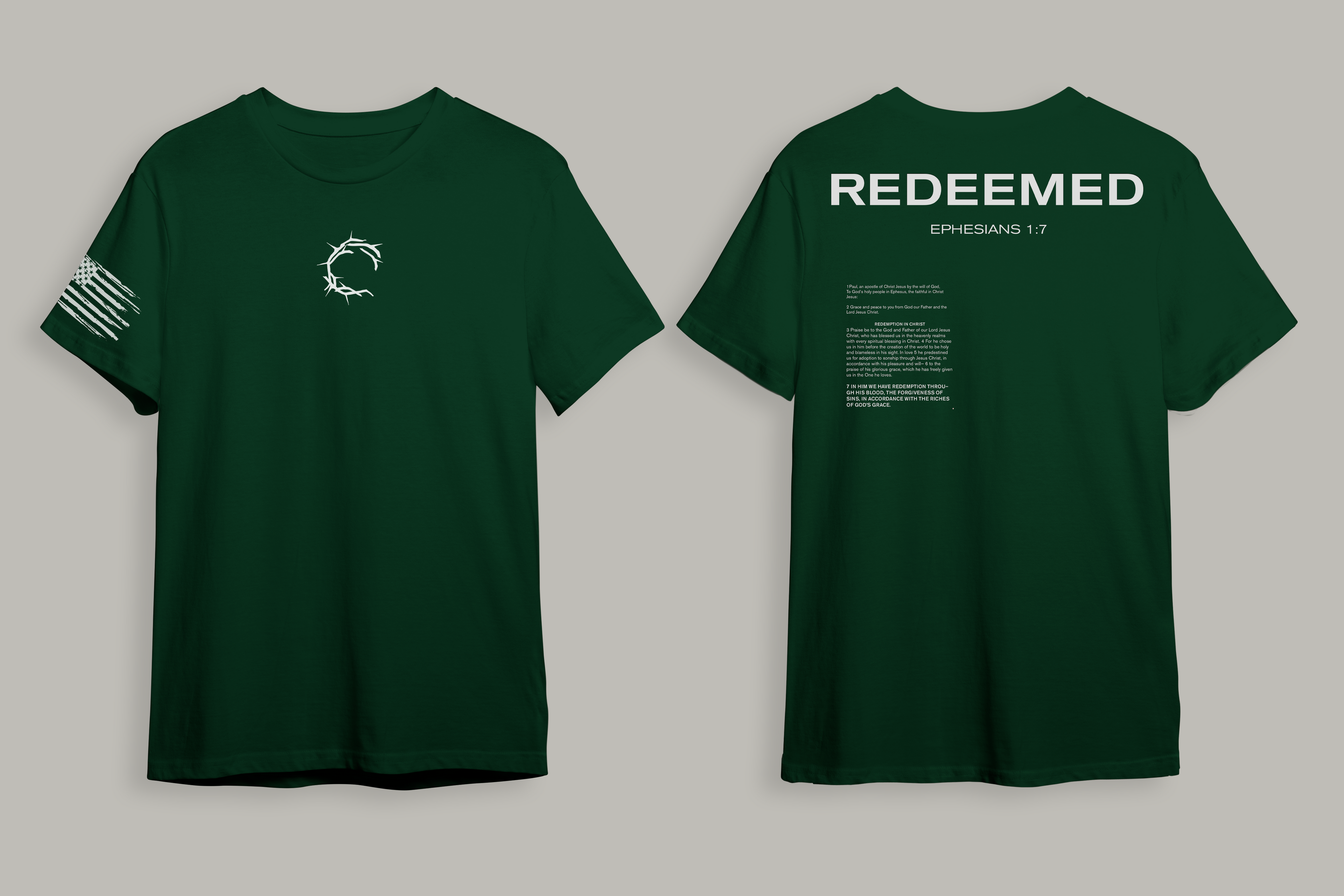 REDEEMED Active Tee