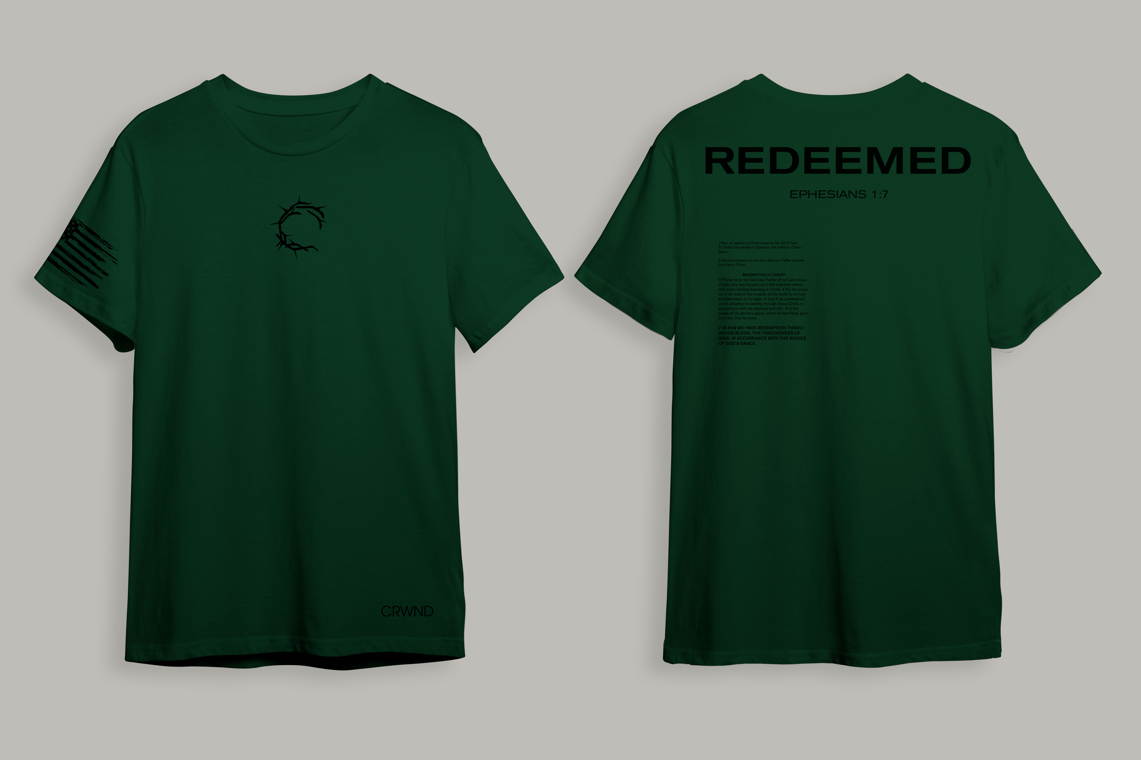 REDEEMED Active Tee